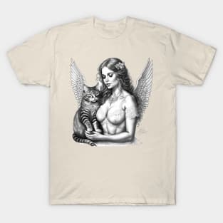 ANGEL & CAT DESIGN T-Shirt